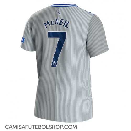Camisa de time de futebol Everton Dwight McNeil #7 Replicas 3º Equipamento 2023-24 Manga Curta